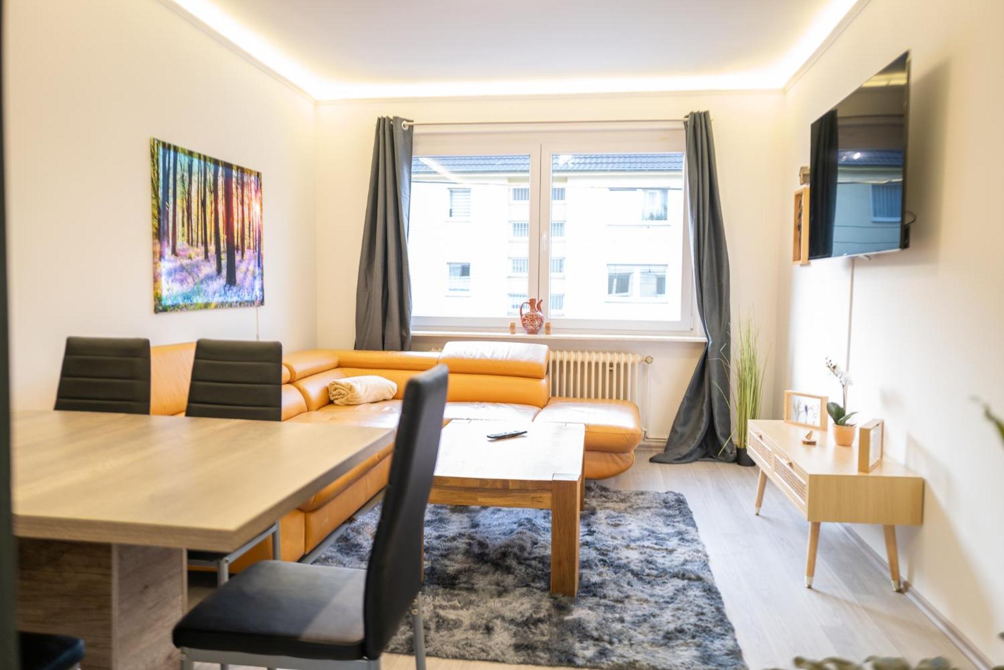 #412 Komfortable, Stilvolle Wohnung Fuer 6 Personen Mulheim an der Ruhr Bagian luar foto